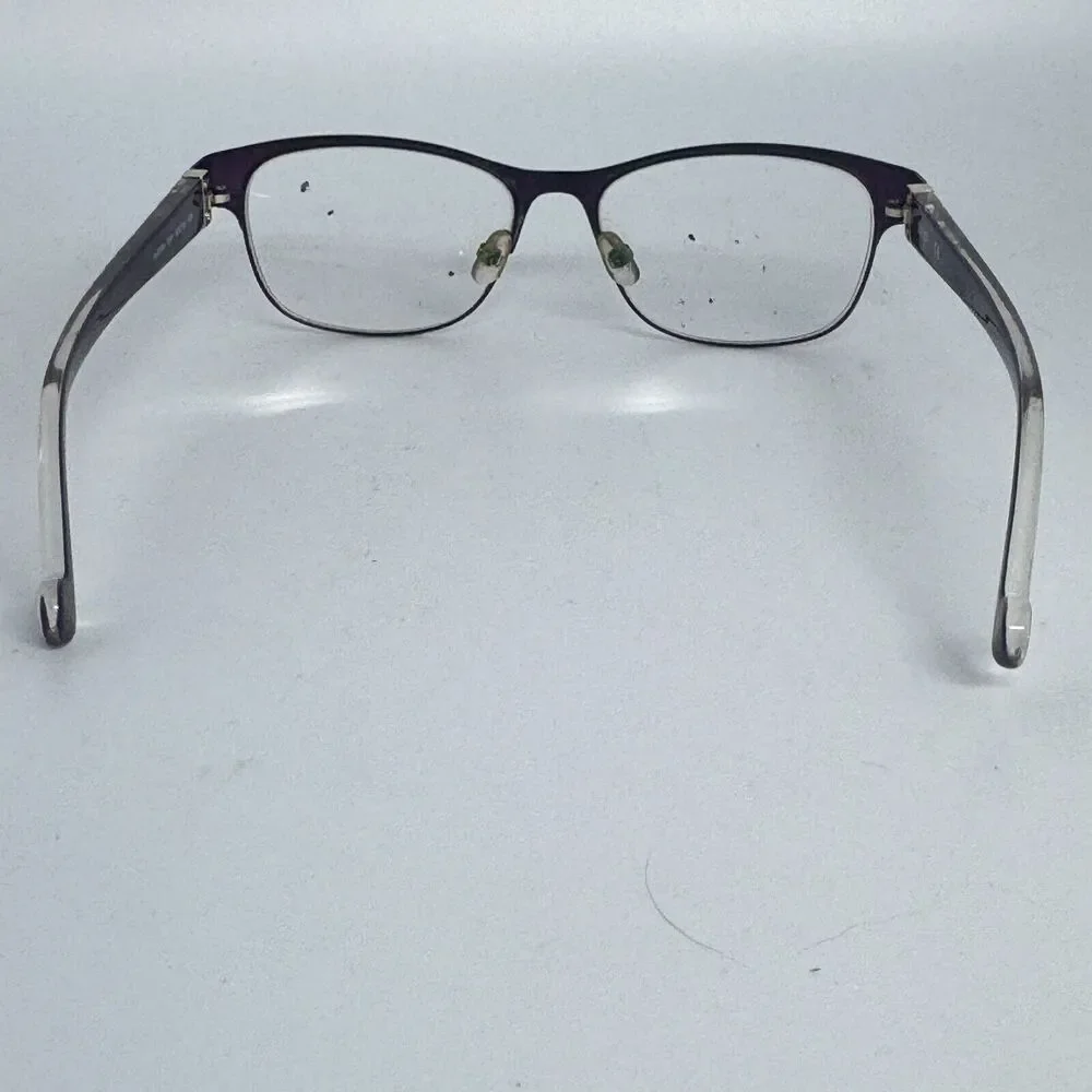 Liu Jo LJ2101 511 Eyeglasses Violet Gold Cat Eye Full Rim Frames 52-15-135 15781